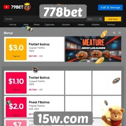 Promoções e bônus disponíveis na plataforma 778bet